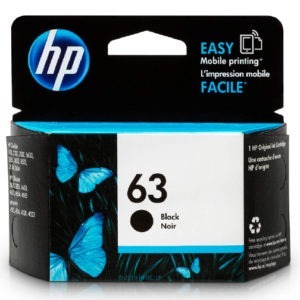 Hp 63 Black  Ink Cartridge