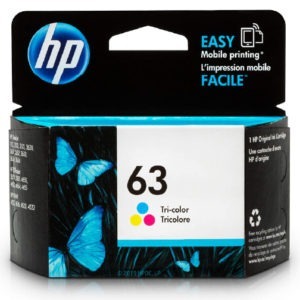 Hp 63 Tri-Color Ink Original Cartridge
