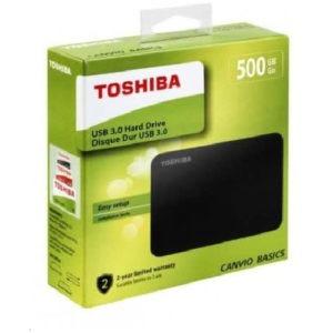 Toshiba 500GB External Hard Drive
