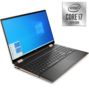Hp Spectre X360 Convertible Intel Core i7-10510U Processor, 16GB Ram, 1TB SSD, Windows 10 Home, 15.6-Inch Touch, Nvidia Geforce MX330 2GB