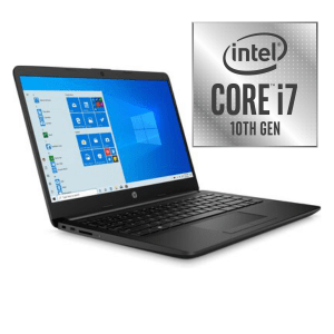 Hp 14 Notebook 14-cf2036nia, Intel Core i7-10510U Processor, 8GB Ram, 1TB HDD, Windows 10 Home