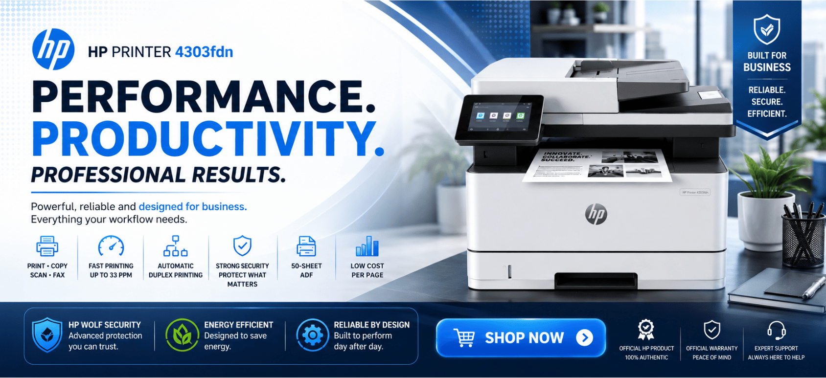 hp printer 430fdn