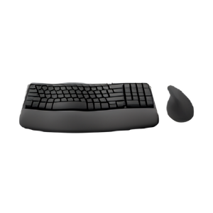 Logitech Wave Keys & Lift Vertical Mouse Combo