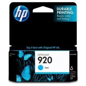 HP 920 Cyan Original Ink Cartridge
