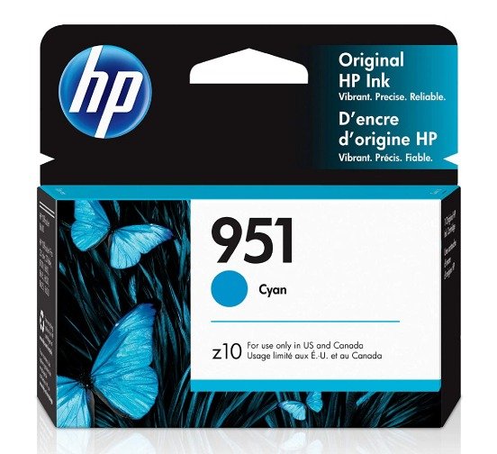 Hp 951 Cyan Ink