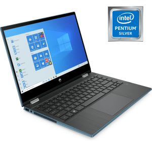 Hp Pavilion X360  Convertible, Intel Pentium Silver, 4GB Ram, 512GB SSD