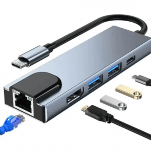 Type C 5 in 1 adapter