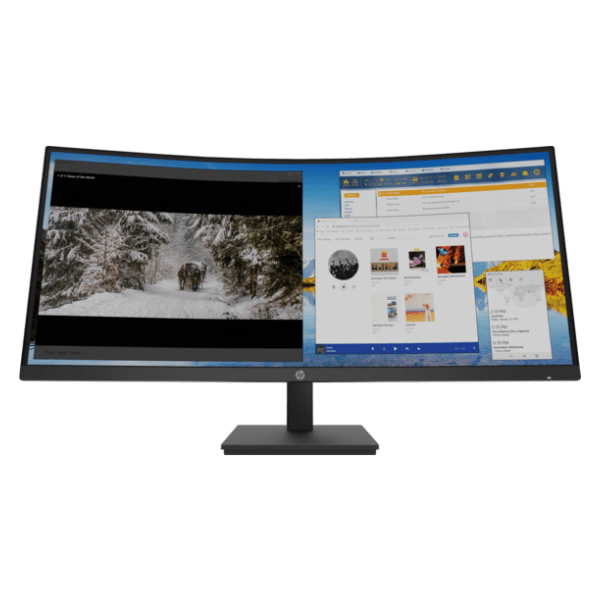 HP M34d WQHD Curved Monitor