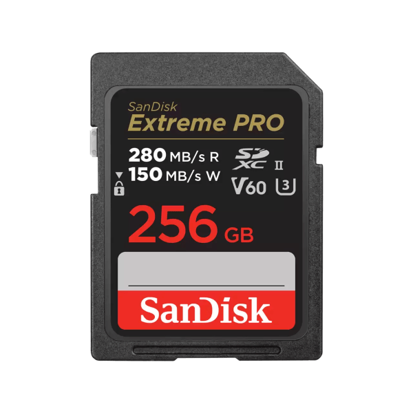 SanDisk Extreme PRO SDXC UHS-II Card 256GB