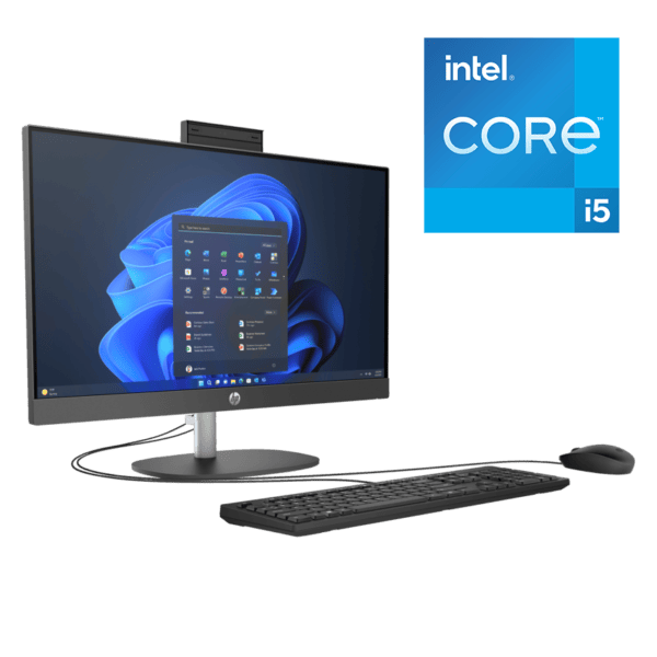 HP ProOne 240 G10 Desktop PC, Intel core i5 processor, 8GB Ram, 512GB SSD