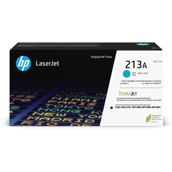 HP 213A Cyan toner cartridge W2131A