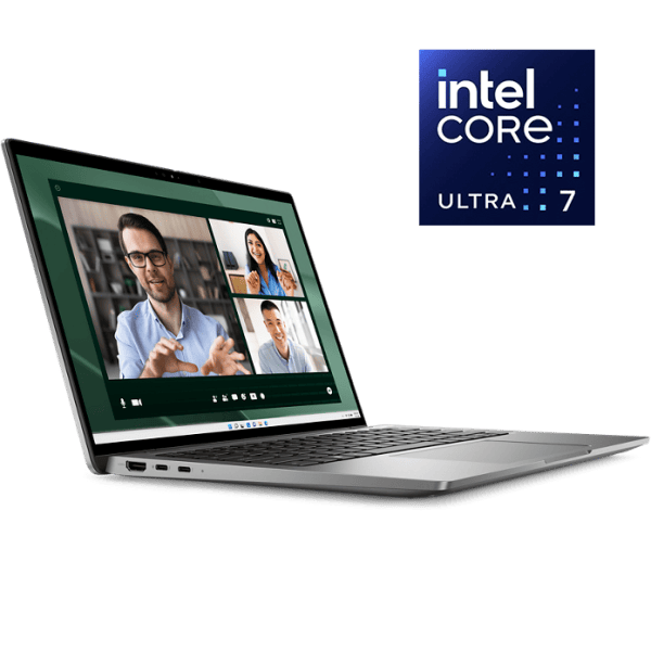 Dell Latitude 7450 2-in-1 laptop with Intel Core Ultra 7 open front view