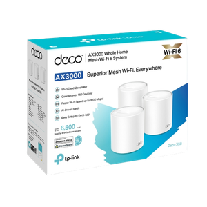 TP-Link Deco X50 3-Pack AX3000 Mesh WiFi 6 – 6,500ft² - image 4
