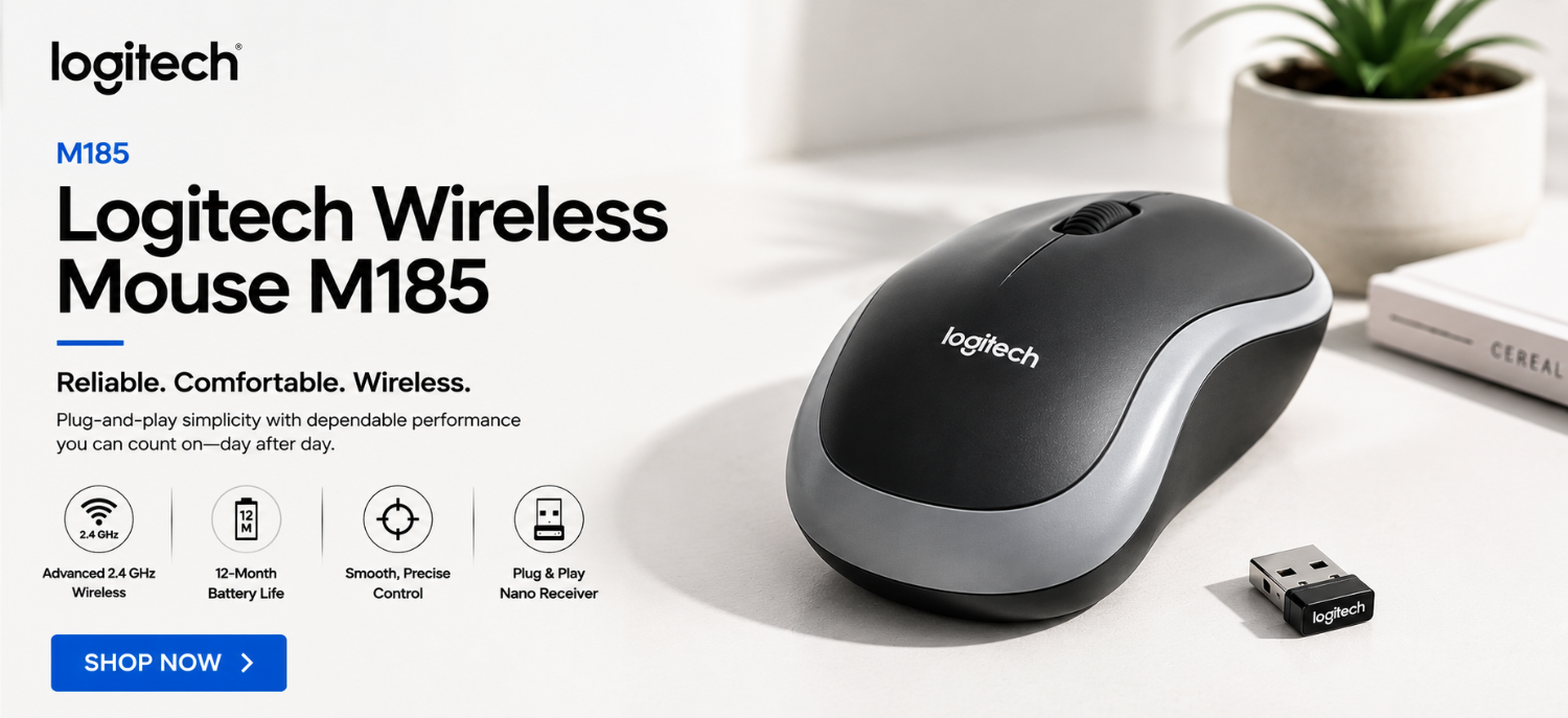 Logitech m185 mouse