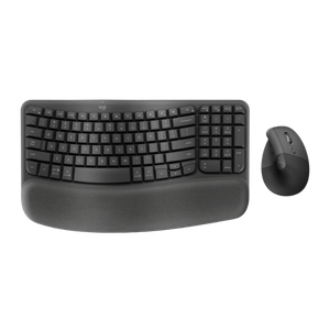 Logitech Wave Keys and Lift Vertical Mouse combo - gallery image 1